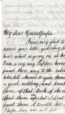 Catherine Keir's Letter 6 To Grandpapa