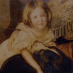 Catherine Keir as a child