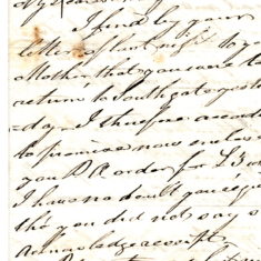 Grandpapa's letter 3 to William at Cambridge University 3rd May 1859