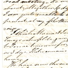 Grandpapa's letter 3 to William at Cambridge University 3rd May 1859 page 2