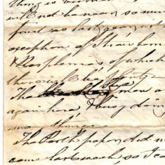 Grandpapa's letter 5 to William at Cambridge University 11th November 1859 page4