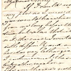 Grandpapa's letter 6 to William at Cambridge University 7th March 1860  page 1