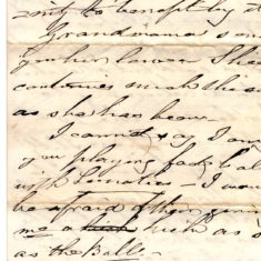 Grandpapa's letter 6 to William at Cambridge University 7th March 1860  page 4