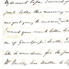 Letter7 from William Keir to his Father Patrick Keir 12th October 1860 Letter7 from William Keir to his Father Patrick Keir 12th October 1860