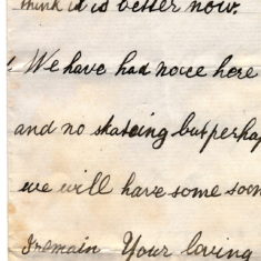 WKLETTER83OF3 William Keir's Christmas Thank You Letters from his nephews Frank and Willy Balfour 1st January 1878