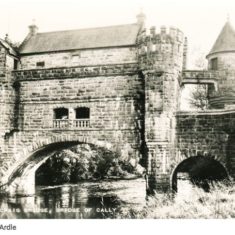 Bridge house over ardle postcard