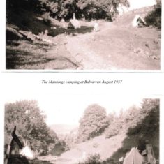 Camping on Balvarran August 1937