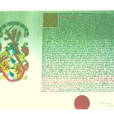 Certificate Re The Shaws Certificate Re The Shaws