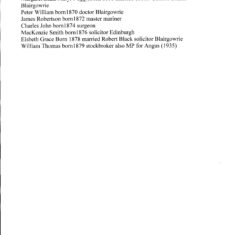 The Shaws history Written in 1958 by W T Shaw page 2 A brief history of the Shaw Family of Finegand page 2