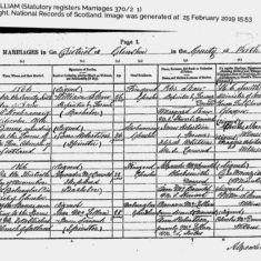 William & jane Shaw Marriage Cert (2) William & Jane Shaw of Finegand Marriage Cert. register 26 June 1866