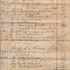 A bill from Tailors 1878