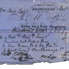 receipt for fishing tackle for william receipt for fishing tackle for william