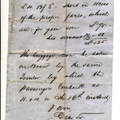 Pacific Steamer co to P Keir 10 Oct 1878 Pacific Steamer co to P Keir 10 Oct 1878 page 2