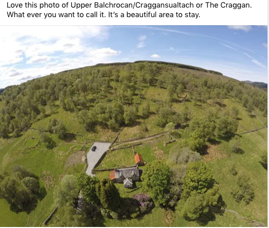 OVERHEAD VIEW OF THE CRAGGAN